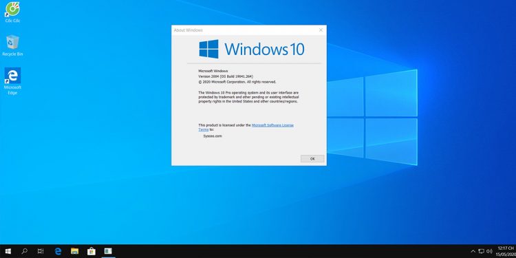 Tính năng Fresh Start trên Windows 10 cập nhật 10/2020