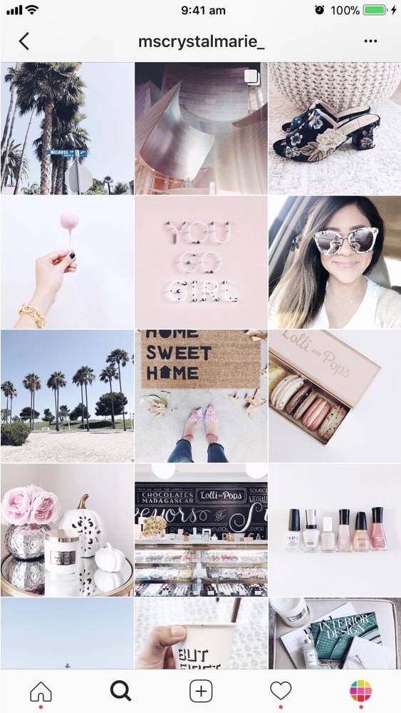 Bố cục post instagram đẹp