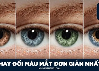 hướng dẫn cách thay đổi màu mắt bằng photoshop