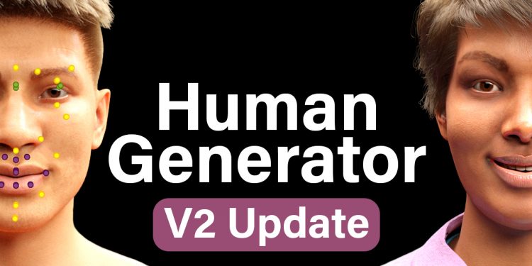 Tải Human Generator V1.0 cho Blender