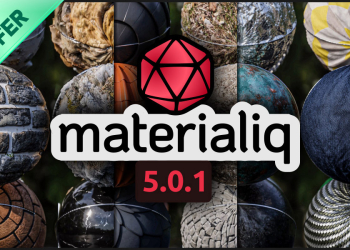 Tải Miễn Phí Materialiq Full V5.0.1 cho Blender 2.9+